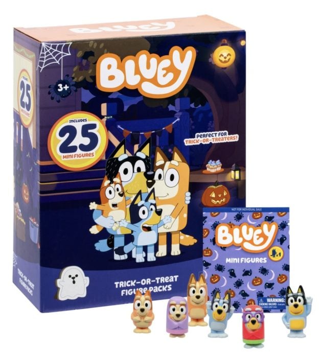 Bluey Halloween Trick-or-Treat Mini Figures